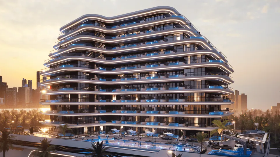 Samana Portofino, Dubai Production City · render 1