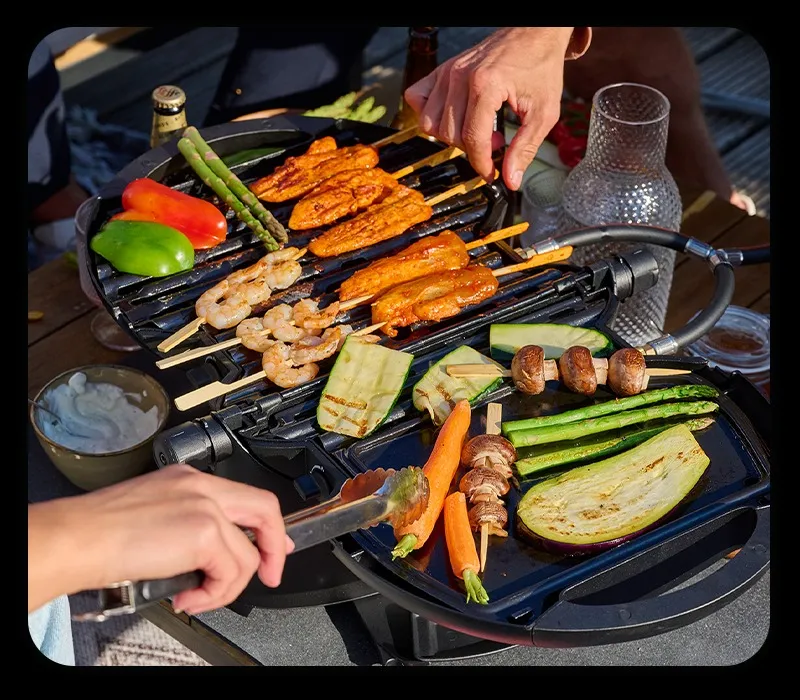 Barbeque Area at Samana Portofino.