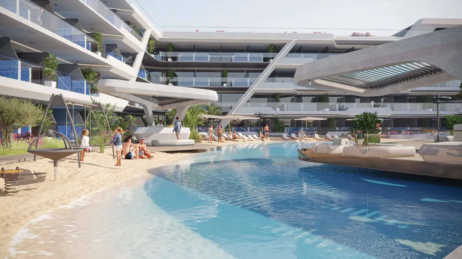 Dedicated Play Area For Kids at Samana Mykonos Signature.