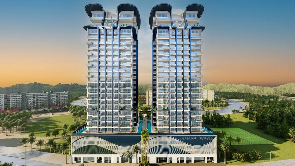 Samana Waves Phase II, Jumeirah Village Circle (JVC) · render 1