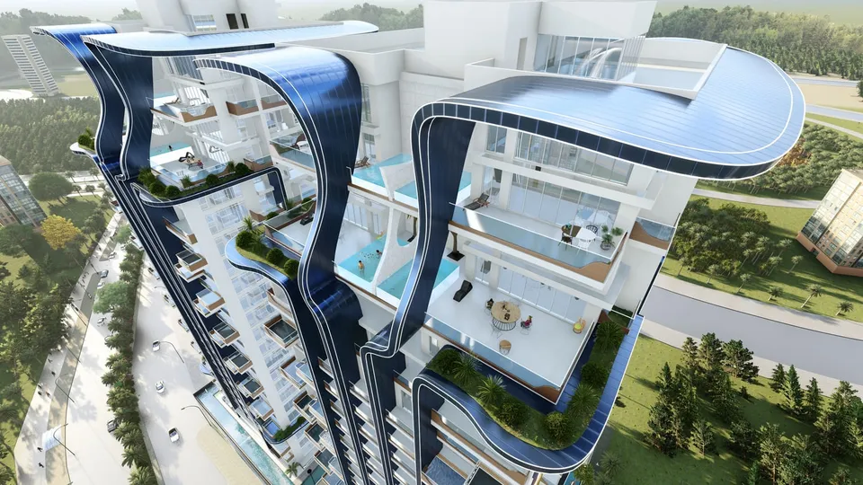 Samana Waves Phase II, Jumeirah Village Circle (JVC) · render 3