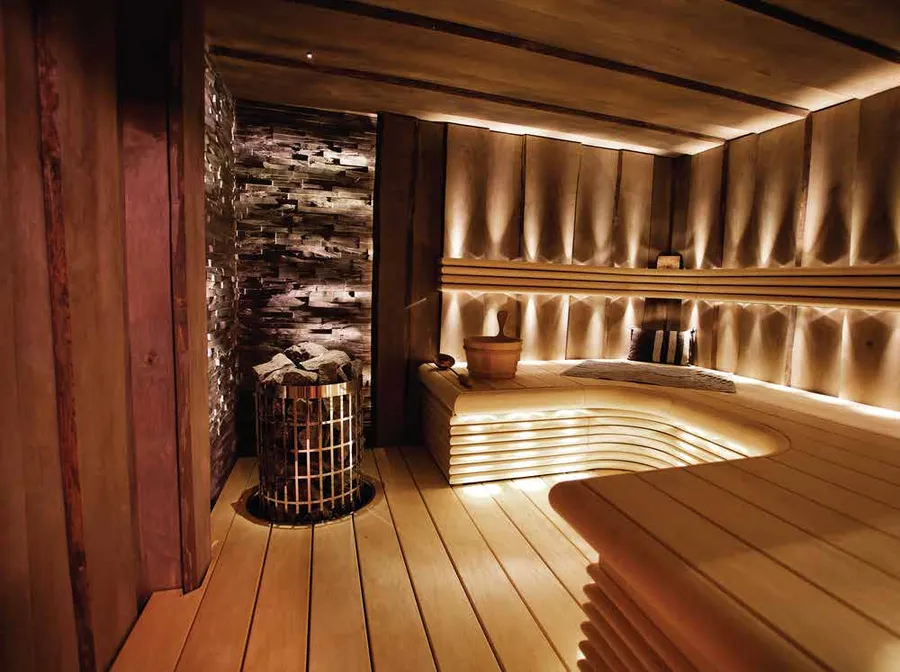 Steam Room at Samana Waves Phase II.