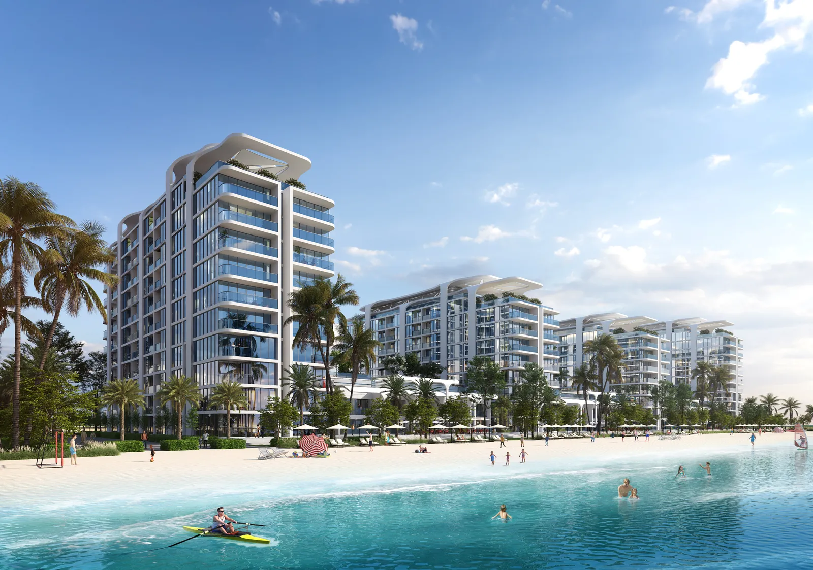 Pristine Beach Residences, Umm Al Quwain · render 1