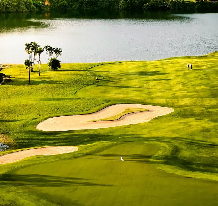 Golf Course at Pristine Beach Residences.