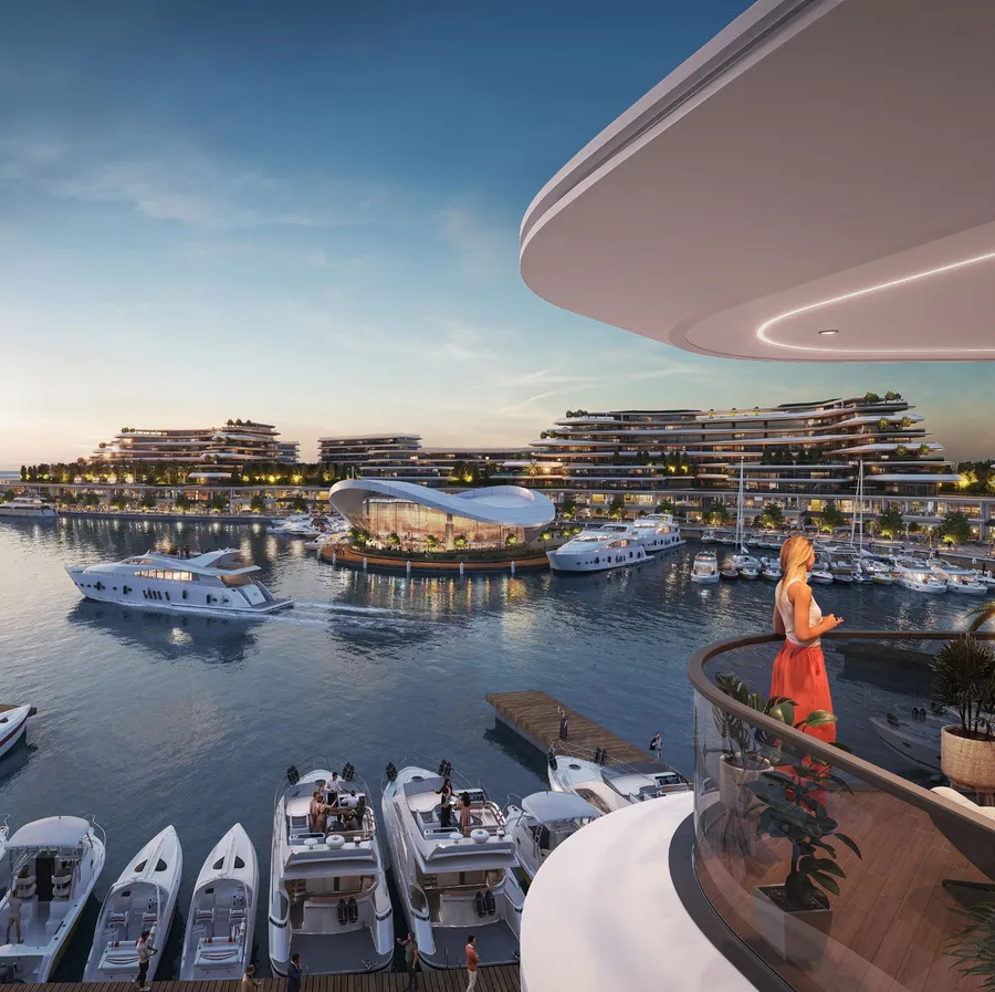 Yacht Club at Pearlside Marina Residences.