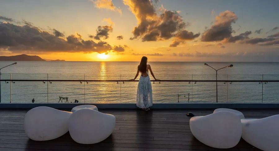 Rooftop Lounge at Canalside Marina Residences.