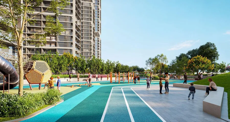 Children’S Play Area  at The Eden at Sobha Central.