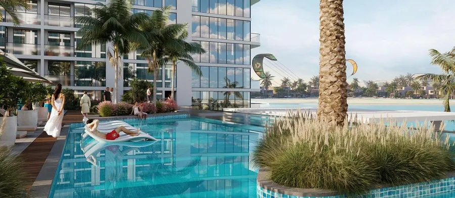 Infinity Swimming Pool at Starline Beach Residences.