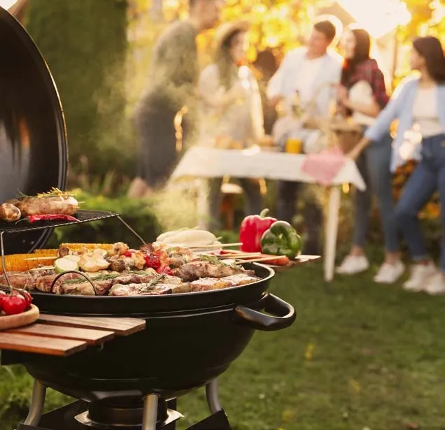 Outdoor Bbq at The Element at Sobha One.