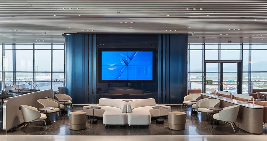 Business Lounge at Florine Beach Residences.