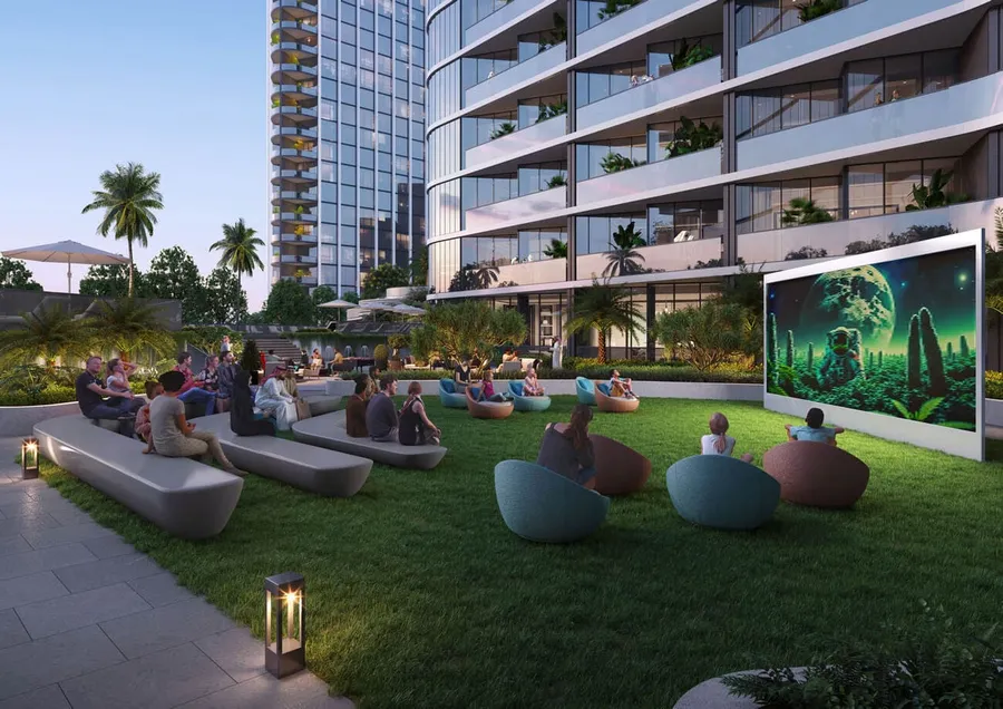 Open Cinema Area at Skyvue Solair.