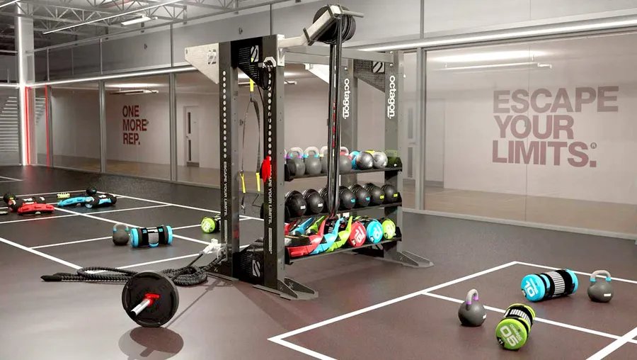 State-Of-The-Art Fitness Centre at Beach Residences at Siniya Island.