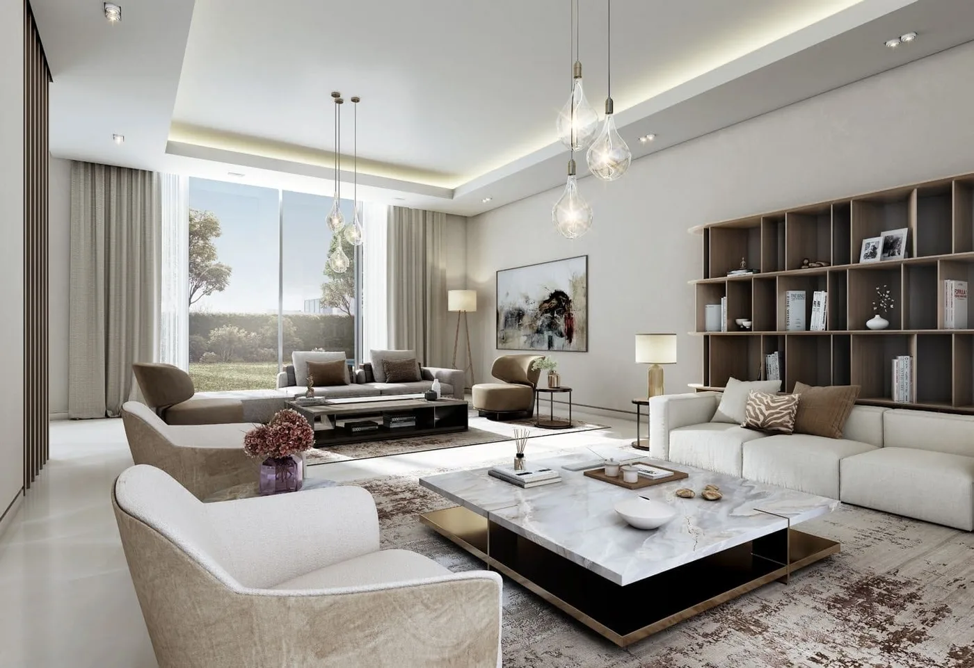 Interior render at Elwood.