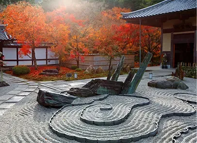 Zen Garden at Skyscape.