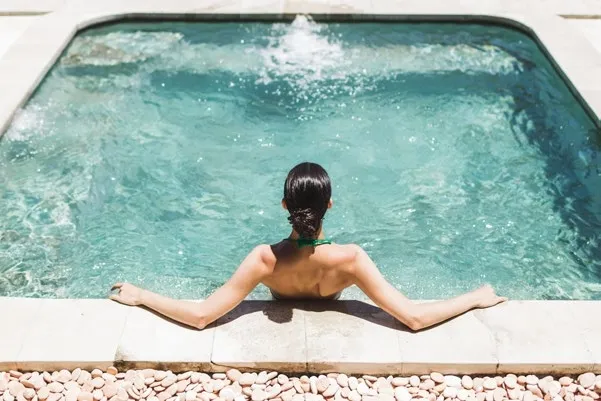 Jacuzzi at Sobha Orbis.
