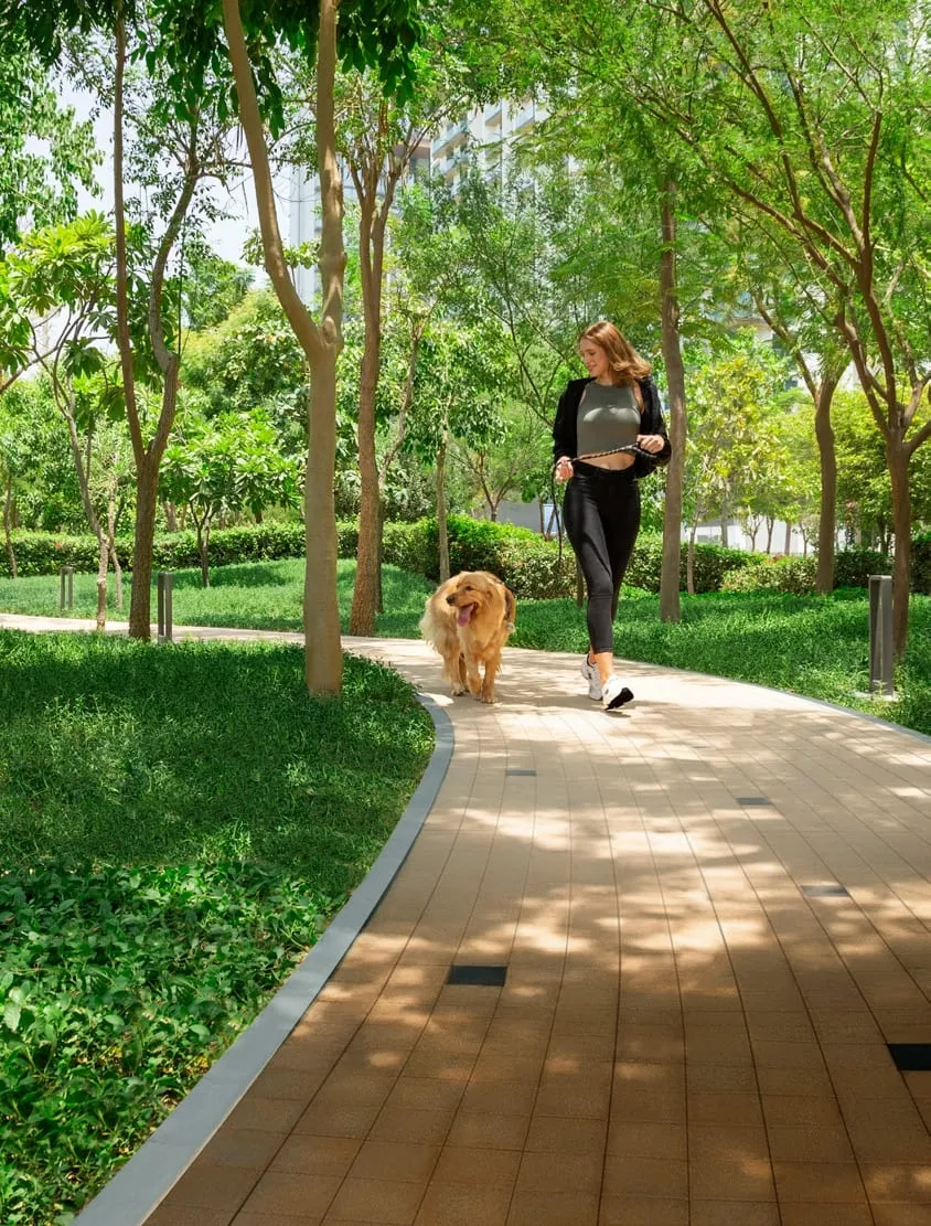 Running Tracks at 360 Riverside Crescent.