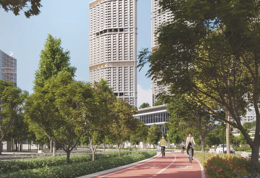 Jogging & Cycling Tracks at 310 Riverside Crescent.