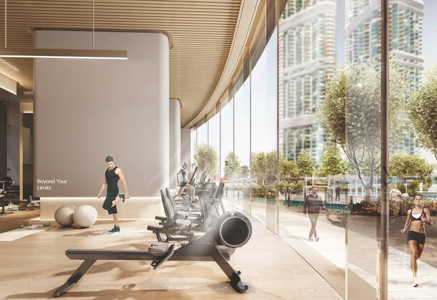 Gym at 310 Riverside Crescent.