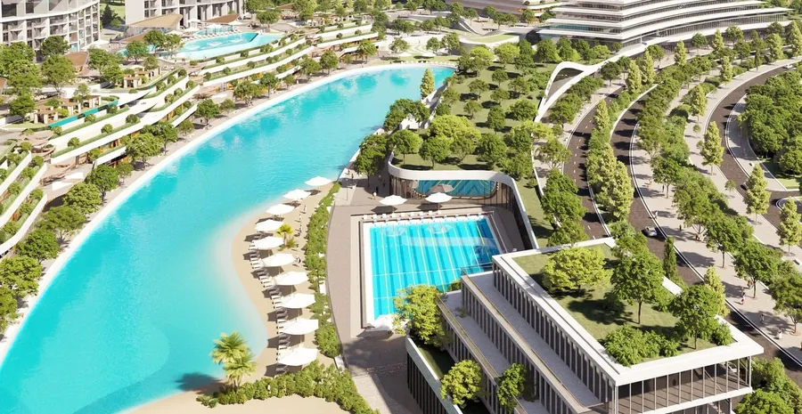 Swimming Pool at 350 Riverside Crescent.