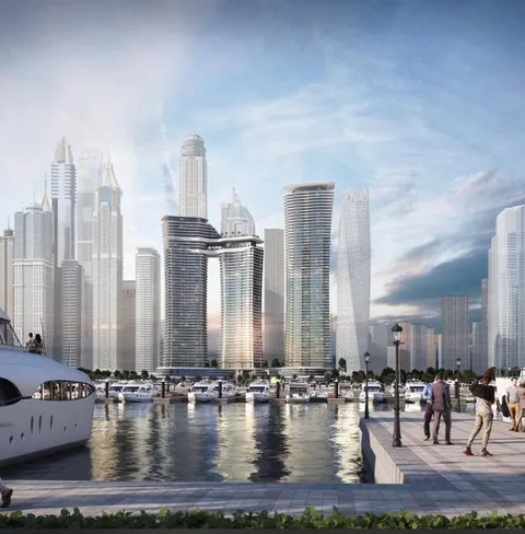 Sobha Seahaven, Dubai Marina · render 3
