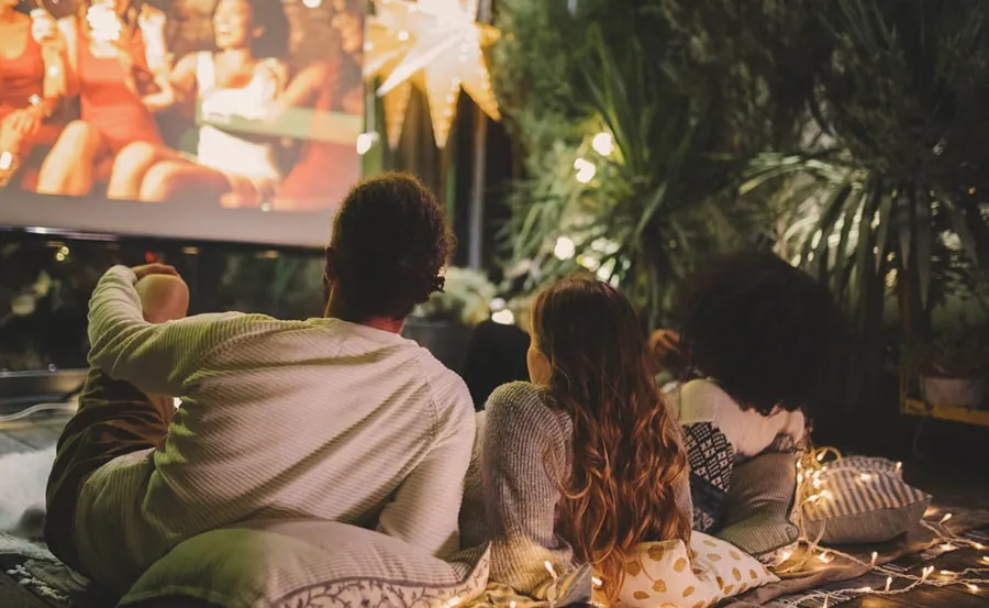 Outdoor Cinema at Sobha Seahaven.