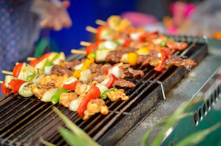 Bbq Area at Vista 3.