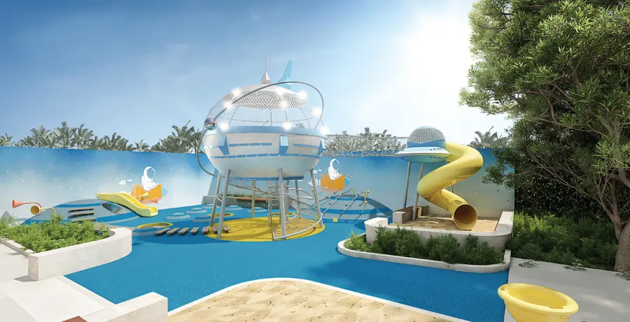 Children's Playground at Vista Del Mar.