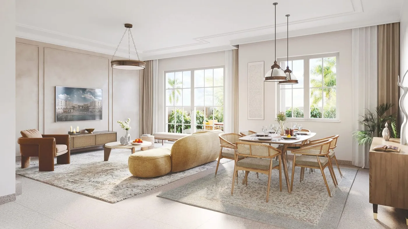Interior render at Bloom Living Seville.