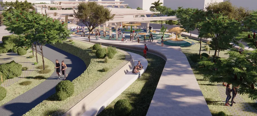 Kids Play Area at Sha Residence Emirates.