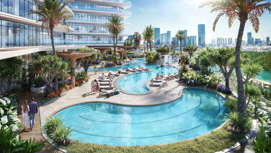 Family Pool at Rivage.