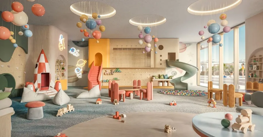 Children’S Play Area at Muheira Maysan.