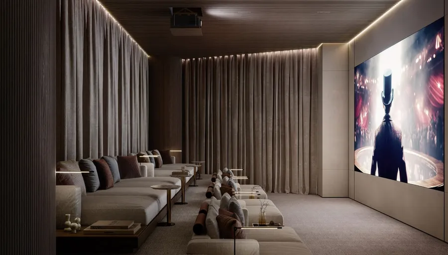 Private Cinema at Saas Heights.