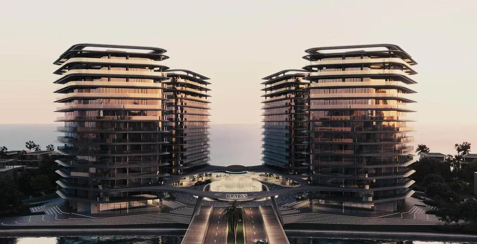 Brabus Island, Al Seef, Abu Dhabi · render 1