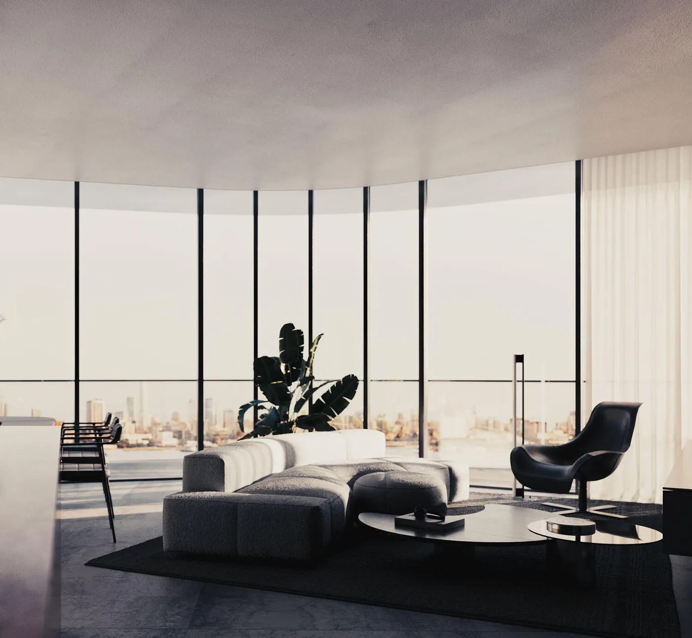 Interior render at Brabus Island.
