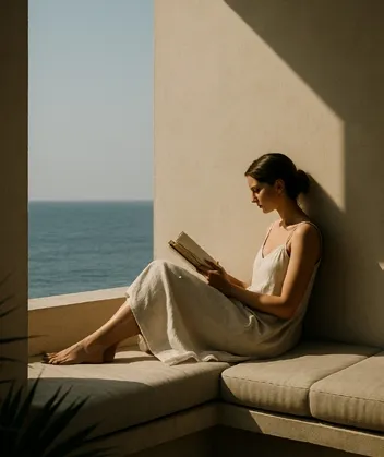 Lounge Zone at Four Seasons Private Residences Abu Dhabi at Saadiyat Beach.