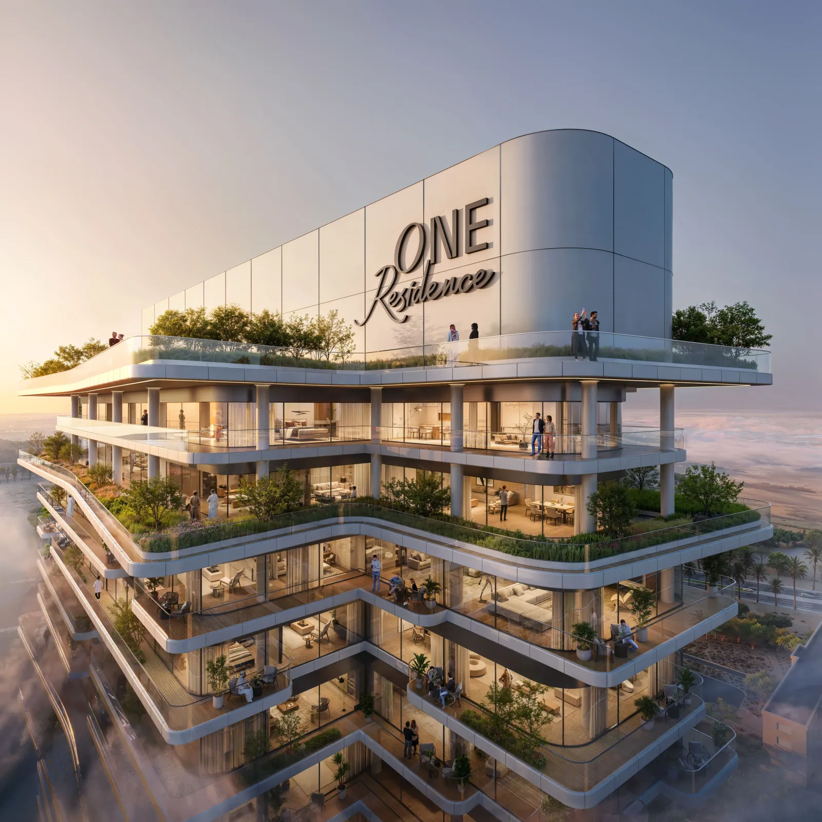 One Residence Al Reem Island, Abu Dhabi · render 1
