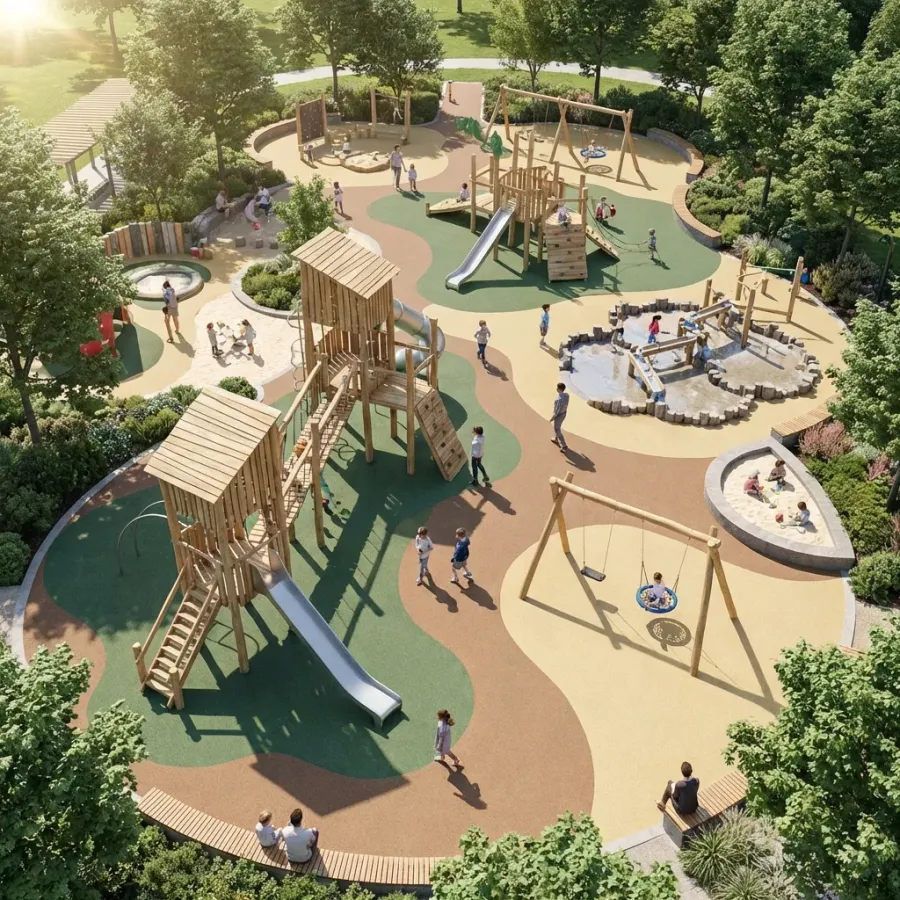 Children’s Play Area at Rotana Residences South Tower.