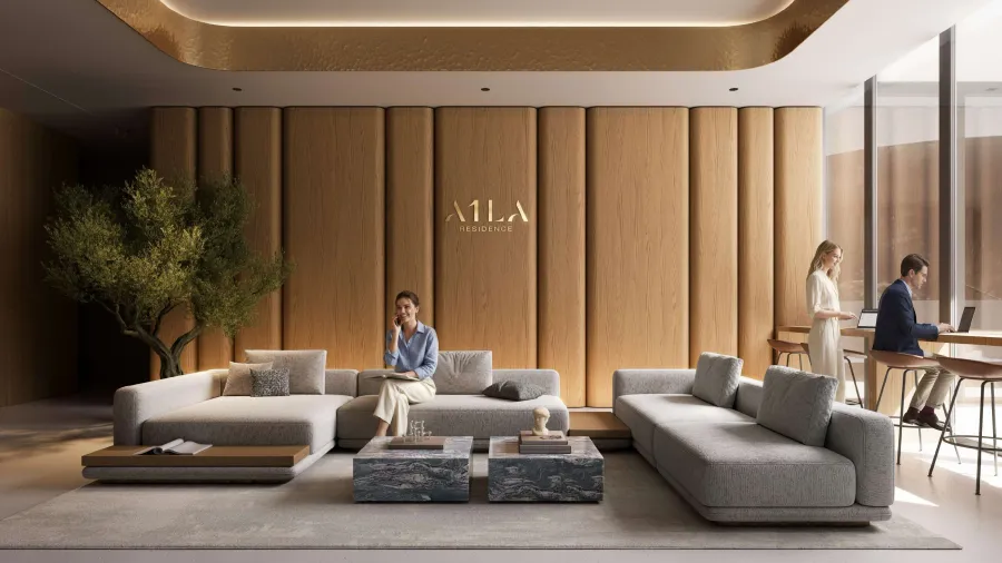 Clubhouse at A1LA Residence.