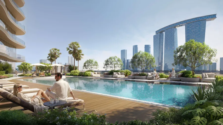 Swimming Pool at A1LA Residence.