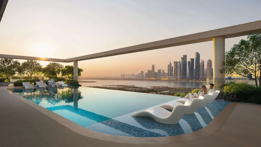 Sky Pool at A1LA Residence.