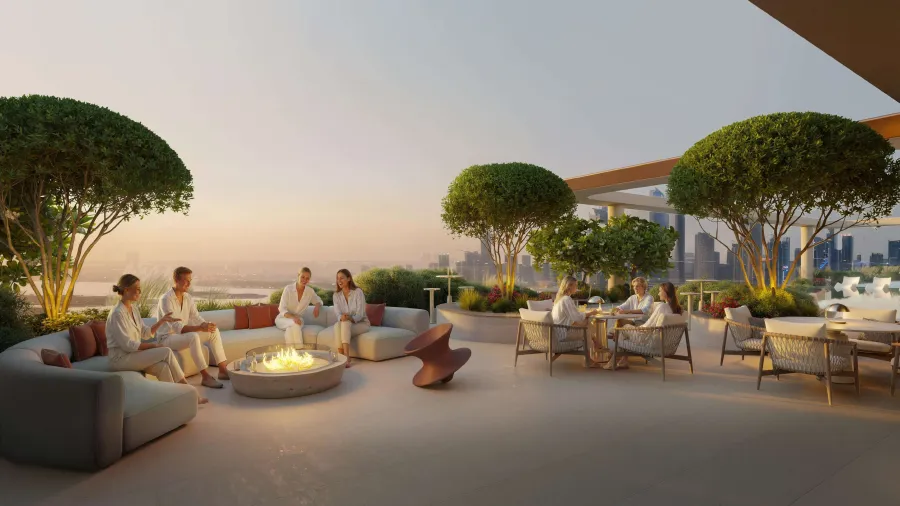 Sky Terrace at A1LA Residence.