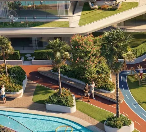 Jogging Track at Bab Al Qasr Sea View Residence 51.