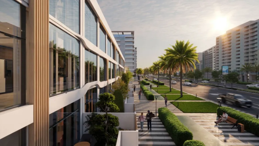 Landscaped & Pets Areas at Baia.