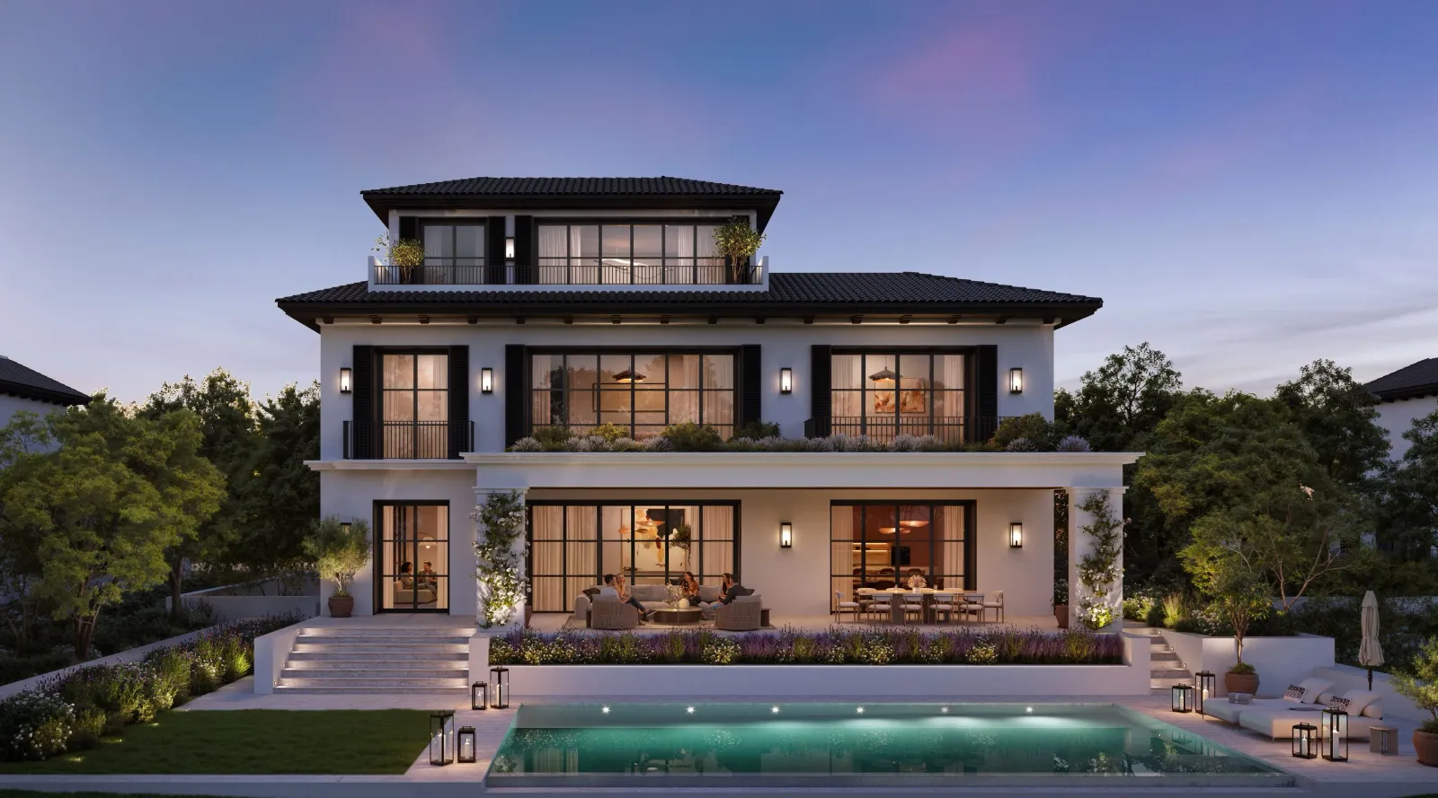 Hudayriyat Golf Estates, Abu Dhabi · render 1