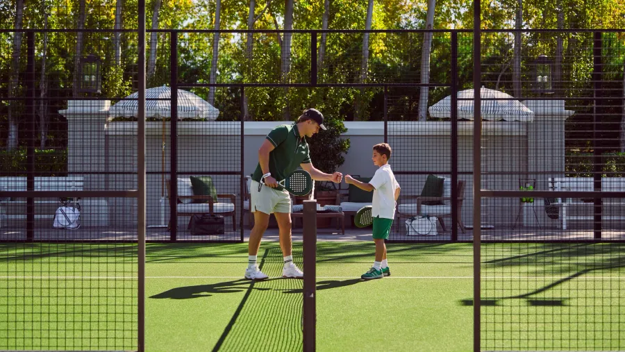 Sport Court at Hudayriyat Golf Estates.