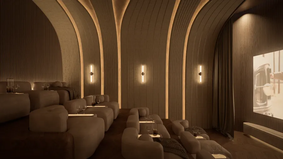 Cinema Room at Flow 25.