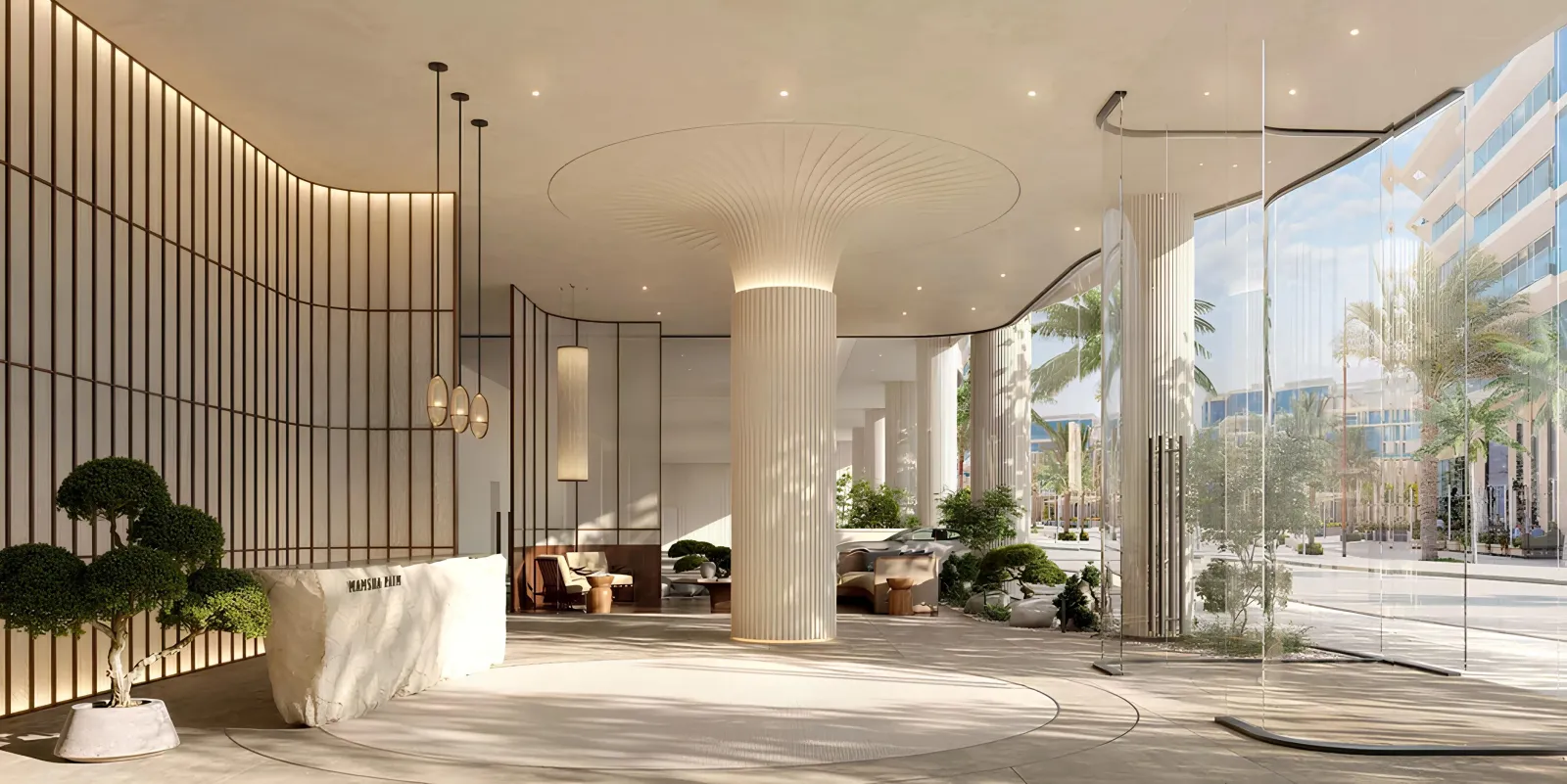 Mamsha Palm, Abu Dhabi · render 4