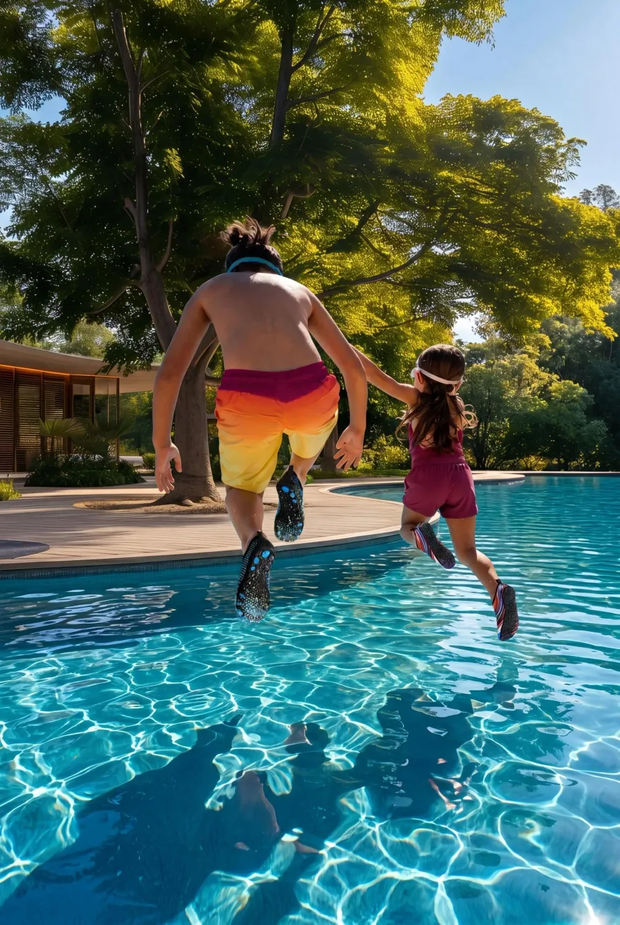 Community Pool at Yas Acres - The Orchids.
