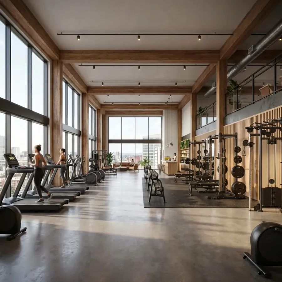 Gym at Yas Acres - The Orchids.