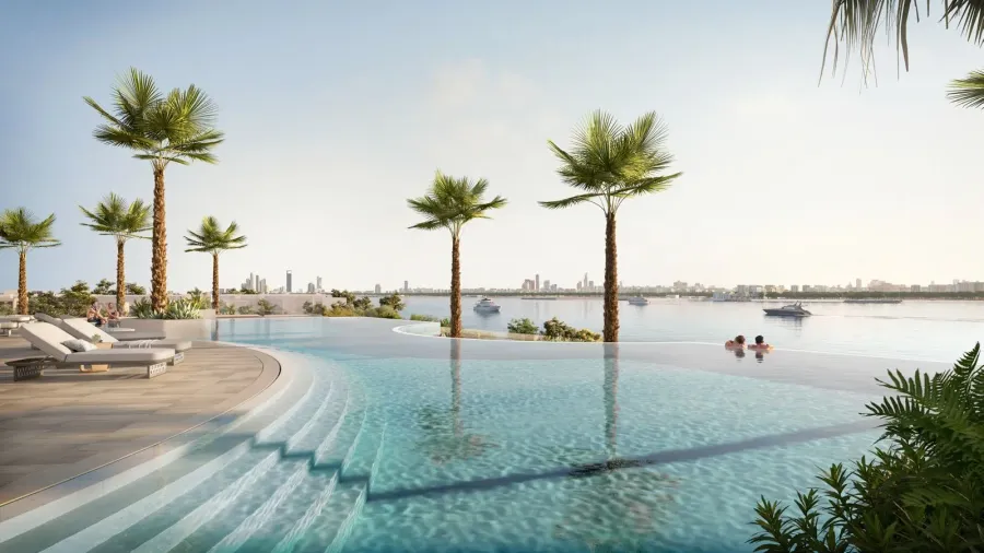 Swimming Pool & Pool Deck at Bashayer.